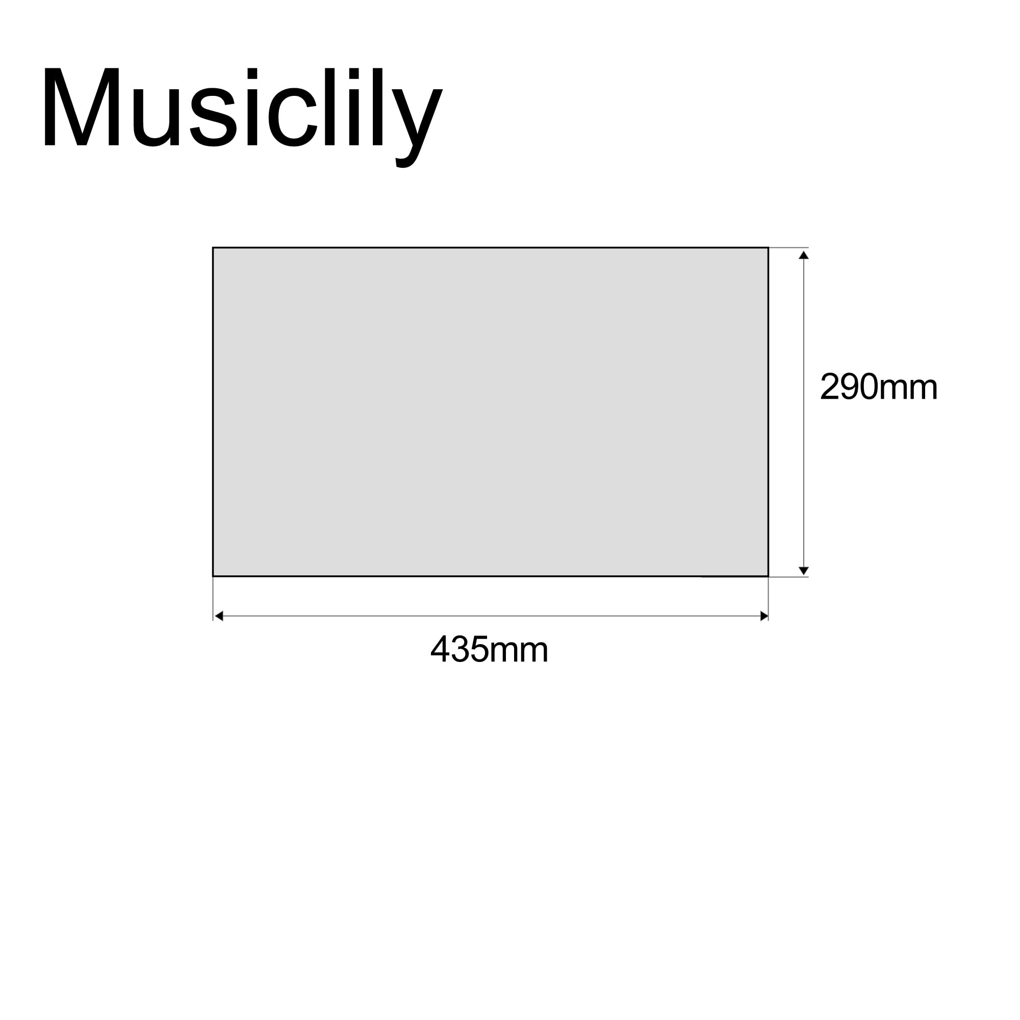 Musiclily 11.4 x17 Inch Guitar Bass Pickguard Blank Material DIY Sheet Scratch Plate for Strat Tele Electric Guitar Jazz Precisi